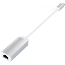 Satechi USB-C auf Ethernet Adapter Silber