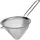 TRIZERATOP Abseihlöffel Drahtsieb feinmaschig 160 mm Maschenweite 0,5 mm Grau