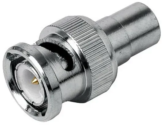 Indexa Cinch-Kupplung-BNC-Stecker CKUBST