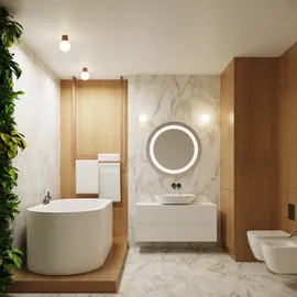 Sollux Lighting HALO (IP44) Braun