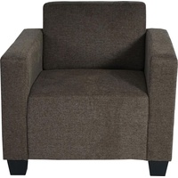 MCW Modular Sofa-System Couch-Garnitur Moncalieri 4-1-1, Stoff/Textil ~ braun