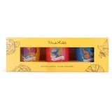 fragrance and style gmbh Frida Kahlo Duftkerze 3er Set 3x70 g weiß