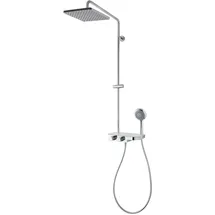 Breuer Aquamaxx 340 Duschsystem mit Thermostat Silber 926400800