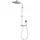 Breuer Aquamaxx 340 Duschsystem mit Thermostat Silber 926400800