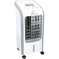 Lifetime Air Luftkühler, Airco, 3 Lüftergeschwindigkeiten, Swing Funktion, 2 Kühlelemente - mit Befeuchtung und Reinigung - Weiß - 62 Watt