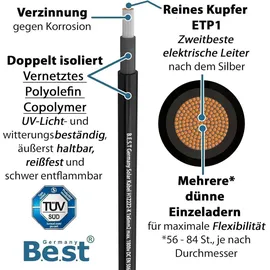 germany b.e.s.t Duplex Solarkabel 4mm2 50m