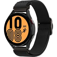Spigen Fit Lite Samsung Galaxy Watch 4 | 5 Pro | 42 | 44 | 45 / 46MM) BLACK (Nylon), Uhrenarmband, Schwarz