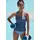 LASCANA Bikini-Hose Damen Blau 36