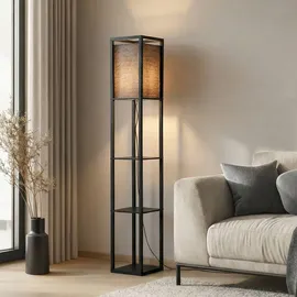LINDBY Birta 1-flg. 159,0 cm Schwarz