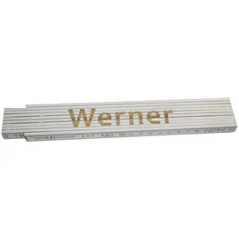 Heka Zollstock Werner 2 m, weiß