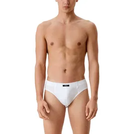 S.Oliver Herren Slips, 7er Pack – Slipdose, Baumwolle, einfarbig weiß M