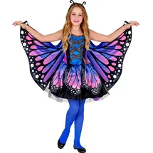 carnival party Schmetterling Kostüm Kinder 140