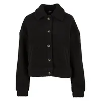 URBAN CLASSICS Short Sherpa Jacke Black XL