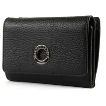 Mandarina Duck Mellow Leather Portemonnaie Damen schwarz