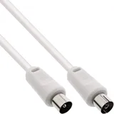 InLine 69401 Antennenkabel Koax Stecker - Koax Buchse 1,0 m