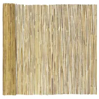 KARAT Bambus Sichtschutzzaun "Brasil" - Natur - Gespaltenes Bambusrohr / 100 x 300 cm
