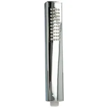 tecuro Design - Stabhandbrause ew-036 mit Antikalkdüsen, 1-strahlig, Kunststoff verchromt - Tecuro