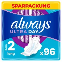 always Binden Ultra Day Long mit Flügeln, 96 St.