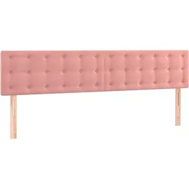vidaXL Boxspringbett 180 x 200 cm Rosa