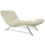 W.Schillig Relaxliege daily dreams Polyester 75 x 91 x 170 cm Beige