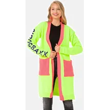 Cipo & Baxx Stickjacke in NEONGREEN | Gr.: S