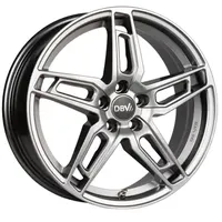 DBV 5DS 005 7 x 17 5 x 100 ET38 ML60,1 Silber