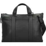 Piquadro Modus Aktentasche Leder 42 cm Laptopfach schwarz