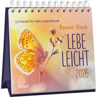 Bene! kalender Wochenkalender 2026: Lebe leicht