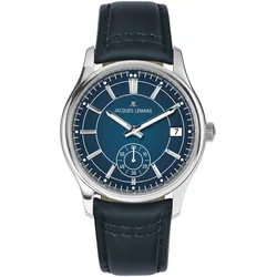 Jacques Lemans 1-2197B Herren-Quarzuhr Derby Blau