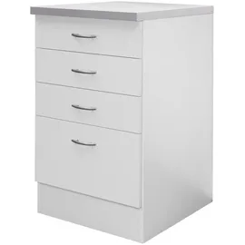 Flex-Well Unterschrank Wito 50 x 60 x 85 cm Weiß