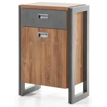Home Affaire Detroit 54 x 35 x 81 cm Braun / Schieferfarben