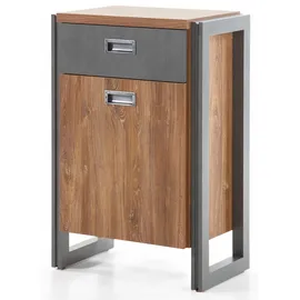 Home Affaire Detroit 54 x 35 x 81 cm Braun / Schieferfarben