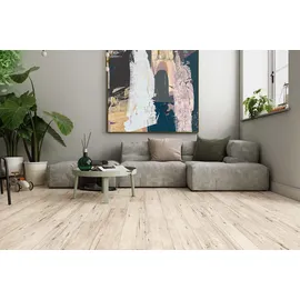 Classen Laminat 7 mm 4V 128,6 x 19,4 cm 7 mm Eiche grau rustikal