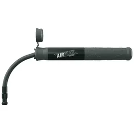 SKS Airflex Racer Minipumpe schwarz, ultraleicht, 196 mm, flexibler Schlauch für Sclaverand-Ventil, bis 8 bar, inkl. Halterung