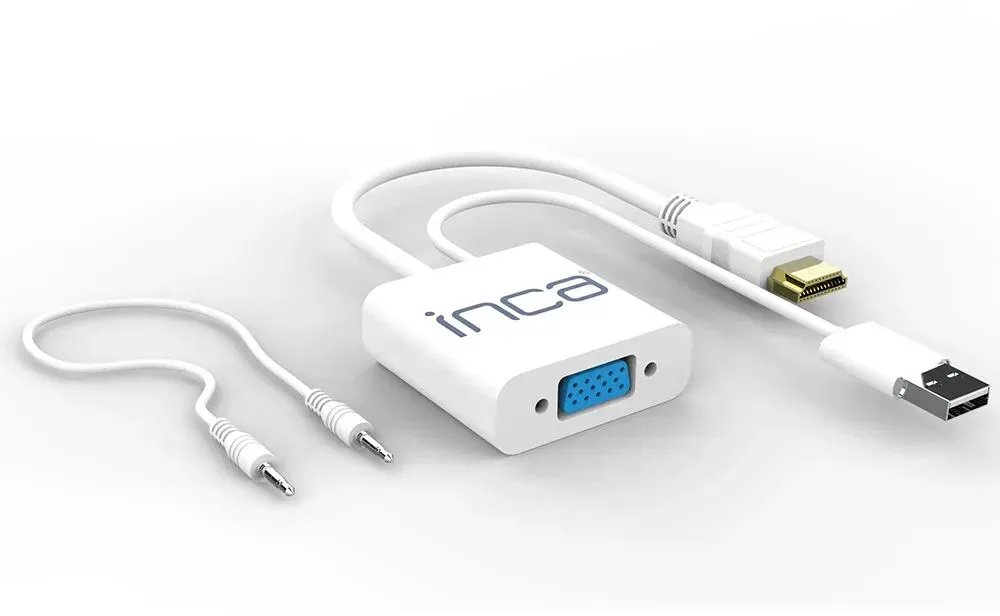Inca IVTH-01 USB-Grafikadapter Weiß