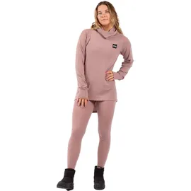 Eivy Icecold Wool Gaiter Rib Longsleeve Rosa M