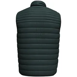 Pepe Jeans Herren Steppweste - BALLE GILLET, Nylon, Stehkragen, Taschen, einfarbig Dunkelgrün M