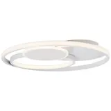 Brilliant Runda 1x LED 50W, Ø 50 cm, weiß matt, dimmbar, CCT