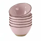 Loberon Schüssel 6-tlg. rosa