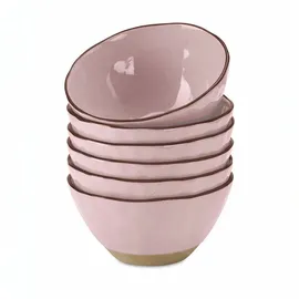 Loberon Schüssel 6-tlg. rosa