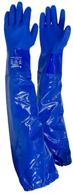 Chemikalienhandschuhe TEGERA 12910, Kat. III, blau, Gr. 10 - blau