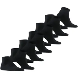 Falke Happy Sneakersocken 6er Pack Schwarz 43-46