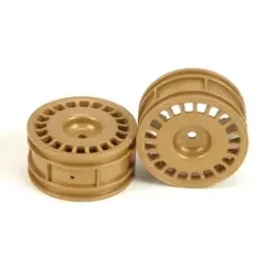 1:10 Felgen (2) Rally-Dish gold 26mm