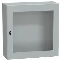 Schneider Electric NSYS3D8830T Spacial S3D tspt Tür ohne Montageplatte.H800xB800xT300.IP66 IK08 RAL7035.
