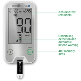 Medisana MediTouch 2 connect mmol/l