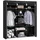Songmics Stoffschrank 150 x 175 x 45 cm Schwarz