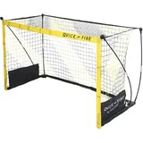 powershot Quickfire Fußballtor 3x2m - Black / Yellow - 3 x 2m