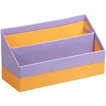 Rhodia Rhodiarama Briefständer aus Kunstleder, 25x10x14 cm Schwertlilie 318849C