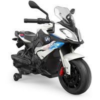 Toys Store BMW Kindermotorrad Elektromotorrad S1000XR Motorrad 12V Weiß