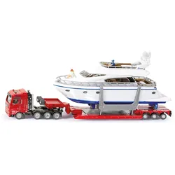 MAN Schwertransport mit Yacht